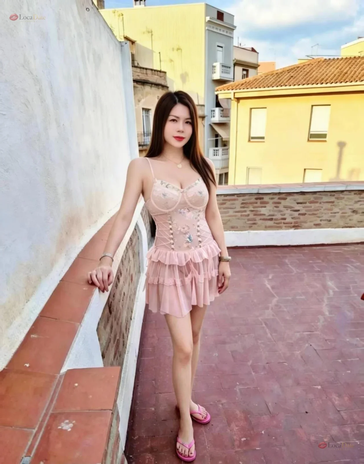La chica que acaba de llegar a Reus