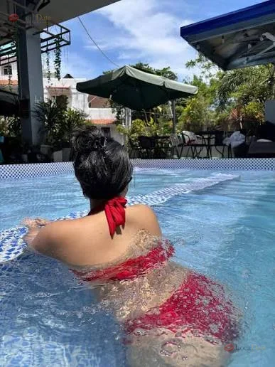 Mujer canaria linda exuberante